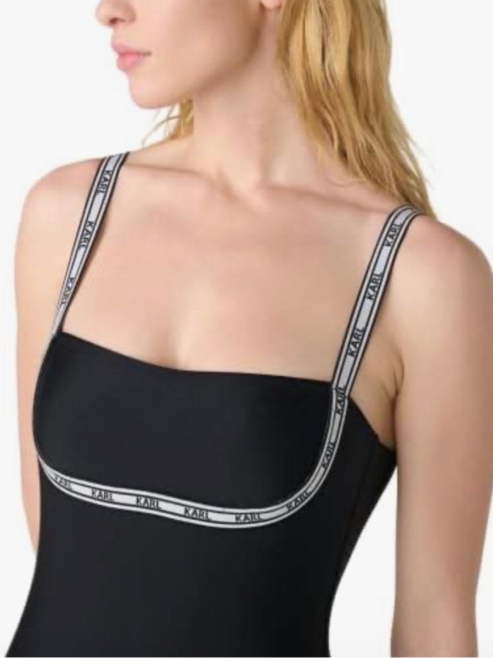 Karl Lagerfeld Paris Women's Standard Swim One Piece